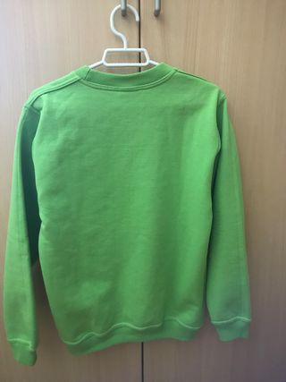 Sudadera verde