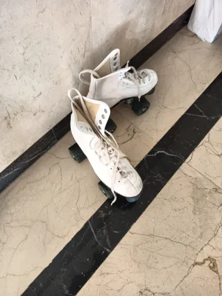 Patines de Ruedas Blancos