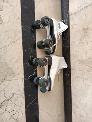 Patines de Ruedas Blancos