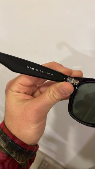Occhiali da sole Ray-Ban Wayfarer neri