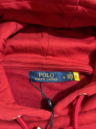 Polo Ralph Lauren Moletom Vermelho Urso Tênis