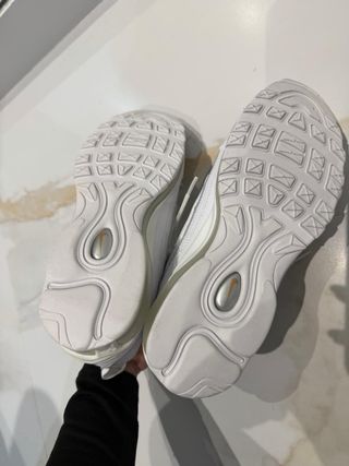 Zapatillas Nike Air Max 98 Blancas y Doradas