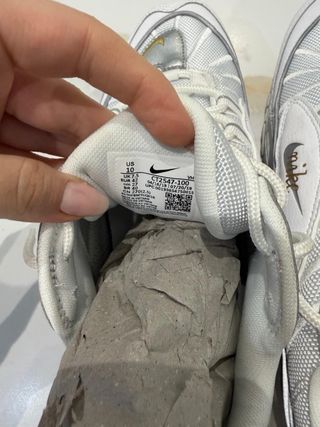 Zapatillas Nike Air Max 98 Blancas y Doradas