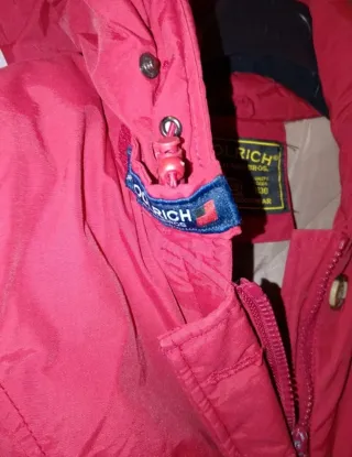 Piumino Woolrich rosso