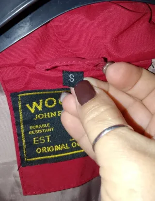 Piumino Woolrich rosso