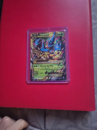 MHeracross EX Puños Furiosos Carta Pokémon