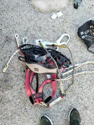 Arnés de seguridad para descuelgue