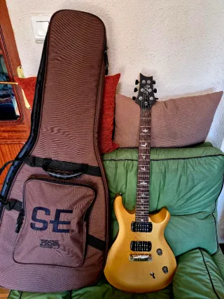 Guitarra PRS SE CE 24 Satin Metallic Gold