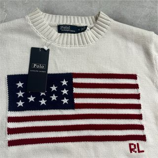 Maglione Polo Ralph Lauren bandiera USA