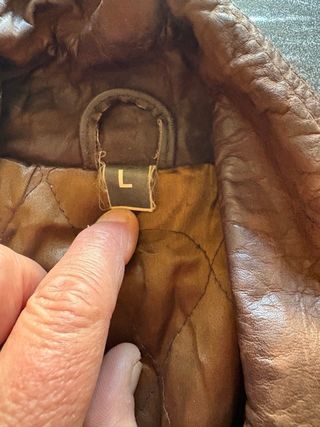 Giacca vera pelle invecchiata naturale vintage