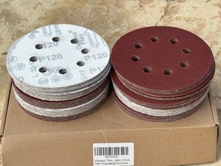 Lijadora Excéntrica Parkside 20V + Accesorios