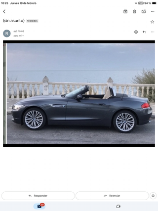 BMW Z4 octubre 2015