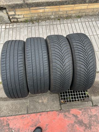 Juego 4 Llantas + Neumáticos 205/55 R16