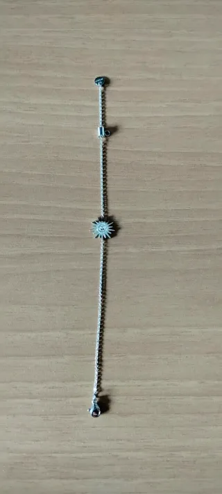 Bracciale donna con ciondolo sole