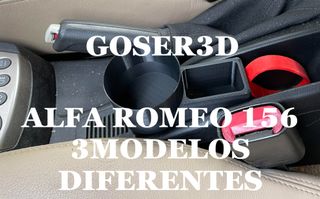 Portavasos Alfa Romeo 156 (3 Modelos)