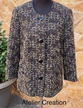 Blazer Atelier Creation Beige/Marron