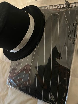 Disfraz Ejecutivo 1920s Gangster Mafioso negro