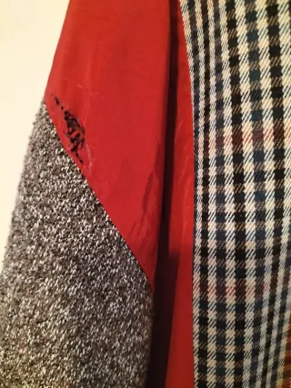 Jersey largo patchwork