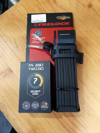 Candado Trelock FS 280 plegable **Nuevo**