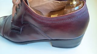 Scarpe Vintage artigianali pelle N. 42