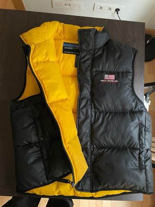 Chaleco Polo Jeans Ralph Lauren Negro/Amarillo