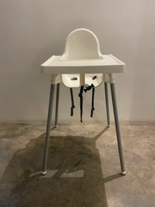 Cadeira Refeição Criança Branca