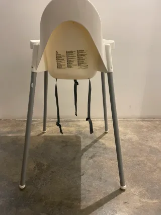 Cadeira Refeição Criança Branca