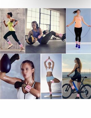 Juego 2 Pesas Muñeca Tobillo Ajustables