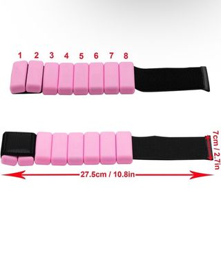 Juego 2 Pesas Muñeca Tobillo Ajustables