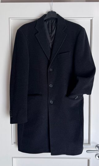 Cappotto uomo grigio scuro