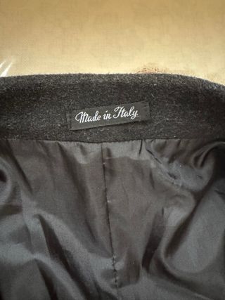 Cappotto uomo grigio scuro