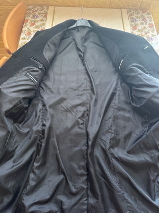 Cappotto uomo grigio scuro