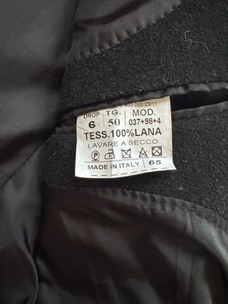 Cappotto uomo grigio scuro