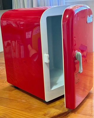 Mini Nevera Coca-Cola Vintage Roja. Funciona.