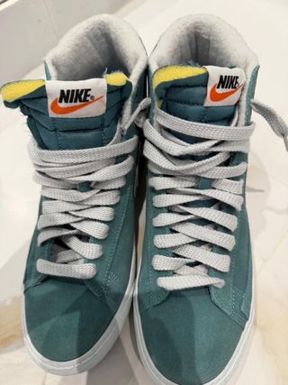 Nike Blazer Mid Zapatillas Teal/Gris. ORIGINALES