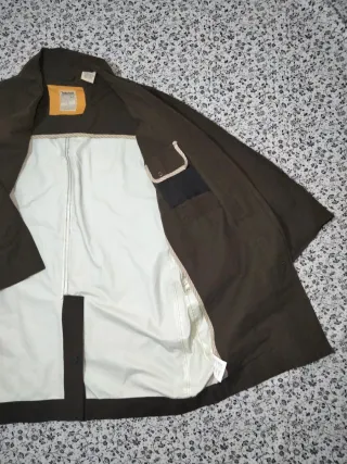 Parka Timberland tres cuartos marrón