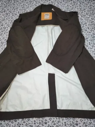 Parka Timberland tres cuartos marrón