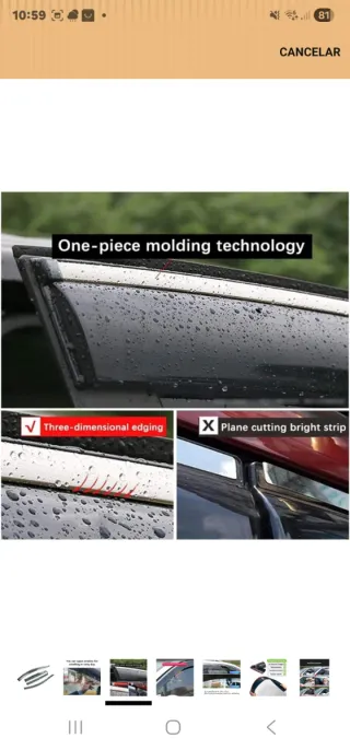 Deflectores Aire Benz GLE M Class W166