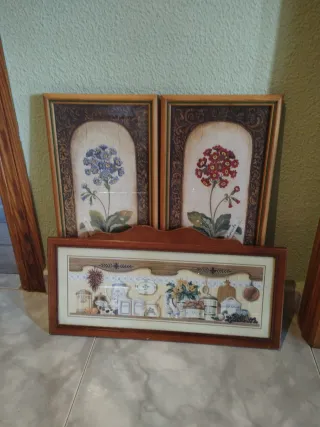 Cuadros Decorativos Cocina Flores