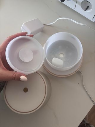 Lámpara quitamiedos con aromaterapia