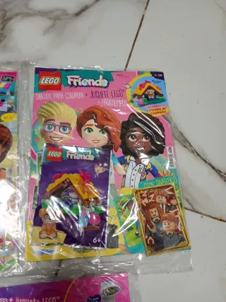 Lote 5 Revistas LEGO Friends