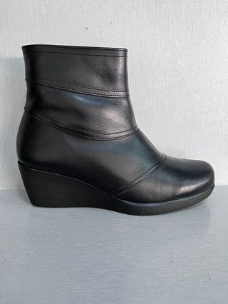 Botines de Piel Negros Tallas 37-39-40 Nuevos