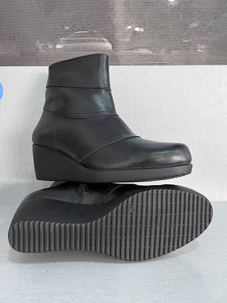 Botines de Piel Negros Tallas 37-39-40 Nuevos