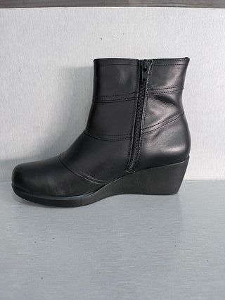 Botines de Piel Negros Tallas 37-39-40 Nuevos
