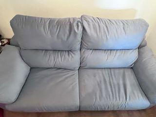 Sofá Cama Gris Tela