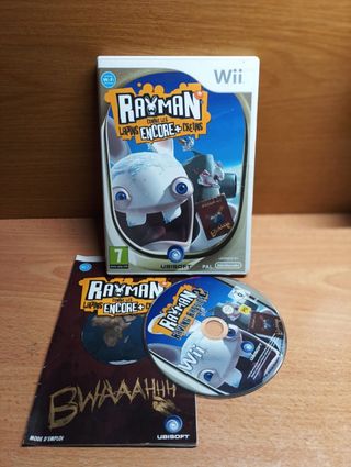 Juego Wii Rayman Raving Rabbids