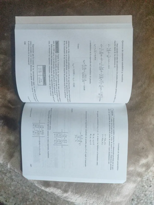 Ejercicios de inferencia estadística y muestreo...