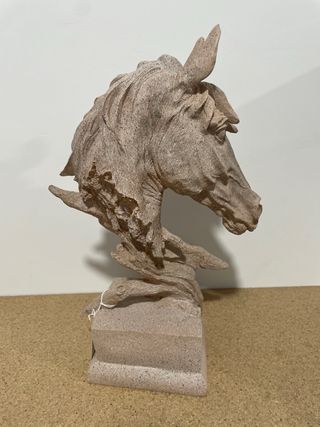 Figura Cabeza de Caballo en Resina