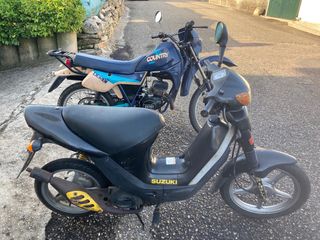 Derbi Country RD2 y Suzuki Suzzi (reservada)
