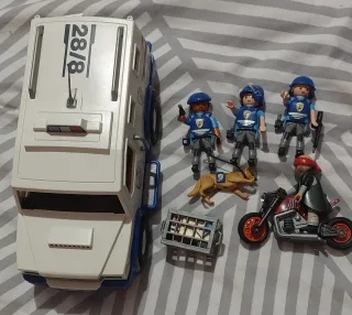 Playmobil 9371 Camión Blindado Policía